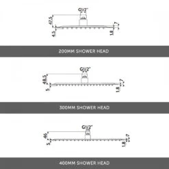 Holly Concealed Shower Valve, 300mm Fixed Shower Head & Handset - 150mm Ceiling Shower Arm 14 Holly Concealed Shower Valve, 300mm Fixed Shower Head & Handset - 150mm Ceiling Shower Arm -Vado Sale Store drench melanie shower valve bundle options 3