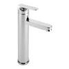 Sagittarius Eclipse Tall Basin Mixer Tap With Sprung Waste