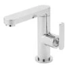 Sagittarius Eclipse Side Lever Basin Mixer Tap With Sprung Waste 2 Sagittarius Eclipse Side Lever Basin Mixer Tap With Sprung Waste -Vado Sale Store ec206c