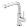 Sagittarius Ergo Lever Mono Basin Mixer Tap With Swivel Spout & Sprung Waste 2 Sagittarius Ergo Lever Mono Basin Mixer Tap With Swivel Spout & Sprung Waste -Vado Sale Store el406c