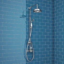 Butler & Rose Eliza Traditional Shower Valve & Rigid Riser Kit