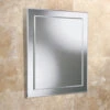 HIB Emma Rectangular Bevelled Mirror On Mirror - 500 X 400mm -Vado Sale Store emma n oliia 1