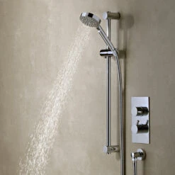 Roper Rhodes Event Round Dual Function Shower System With Bath Filler