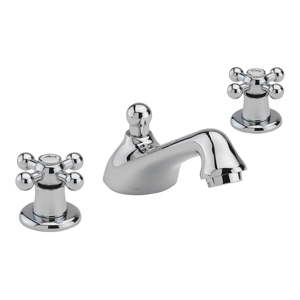 Sagittarius Fantasy 3 Hole Basin Mixer & Pop Up Waste 3 Sagittarius Fantasy 3 Hole Basin Mixer & Pop Up Waste