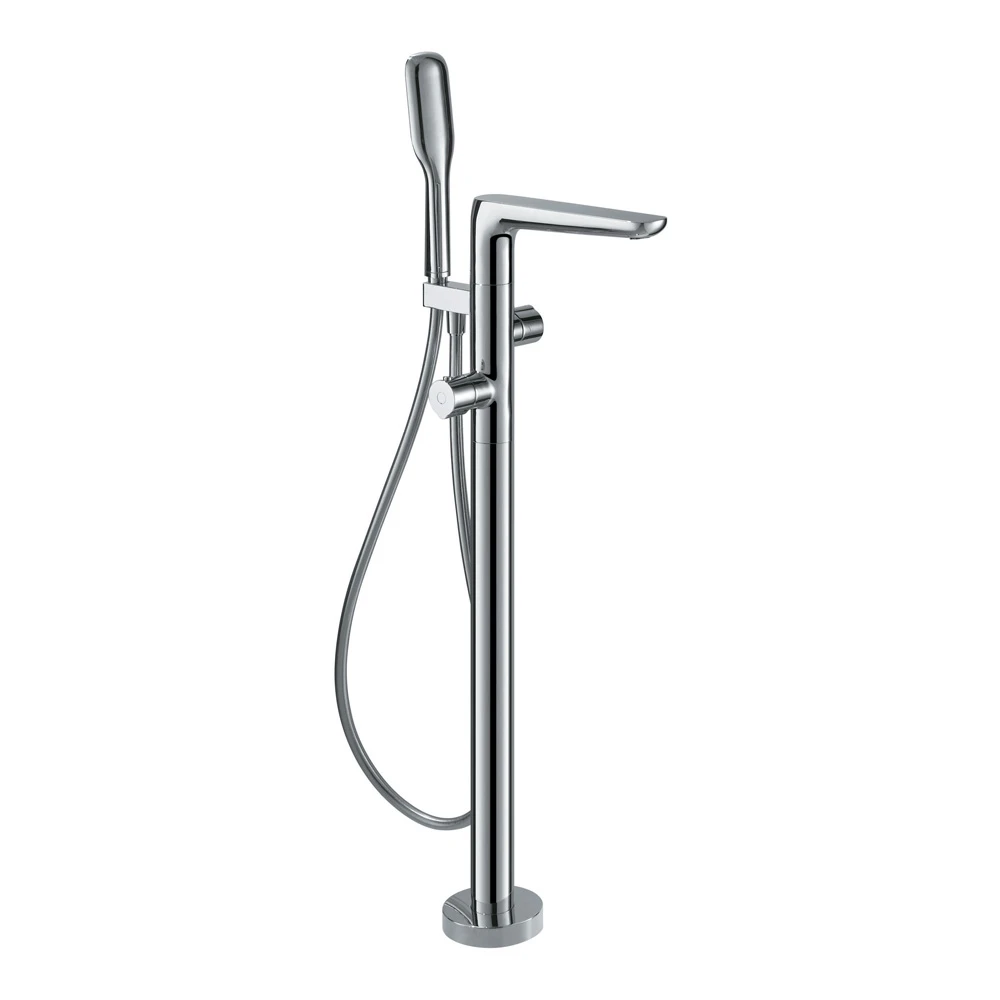 Flova Allore Thermostatic Floorstanding Bath Shower Mixer With Handset Kit 6 Flova Allore Thermostatic Floorstanding Bath Shower Mixer With Handset Kit - Image 4