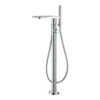 Flova Annecy Free Standing Waterfall Bath Shower Mixer Tap With Handset Kit -Vado Sale Store flova anfmbsm