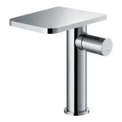 Flova Annecy Waterfall Tall Mono Basin Mixer With Clicker Waste