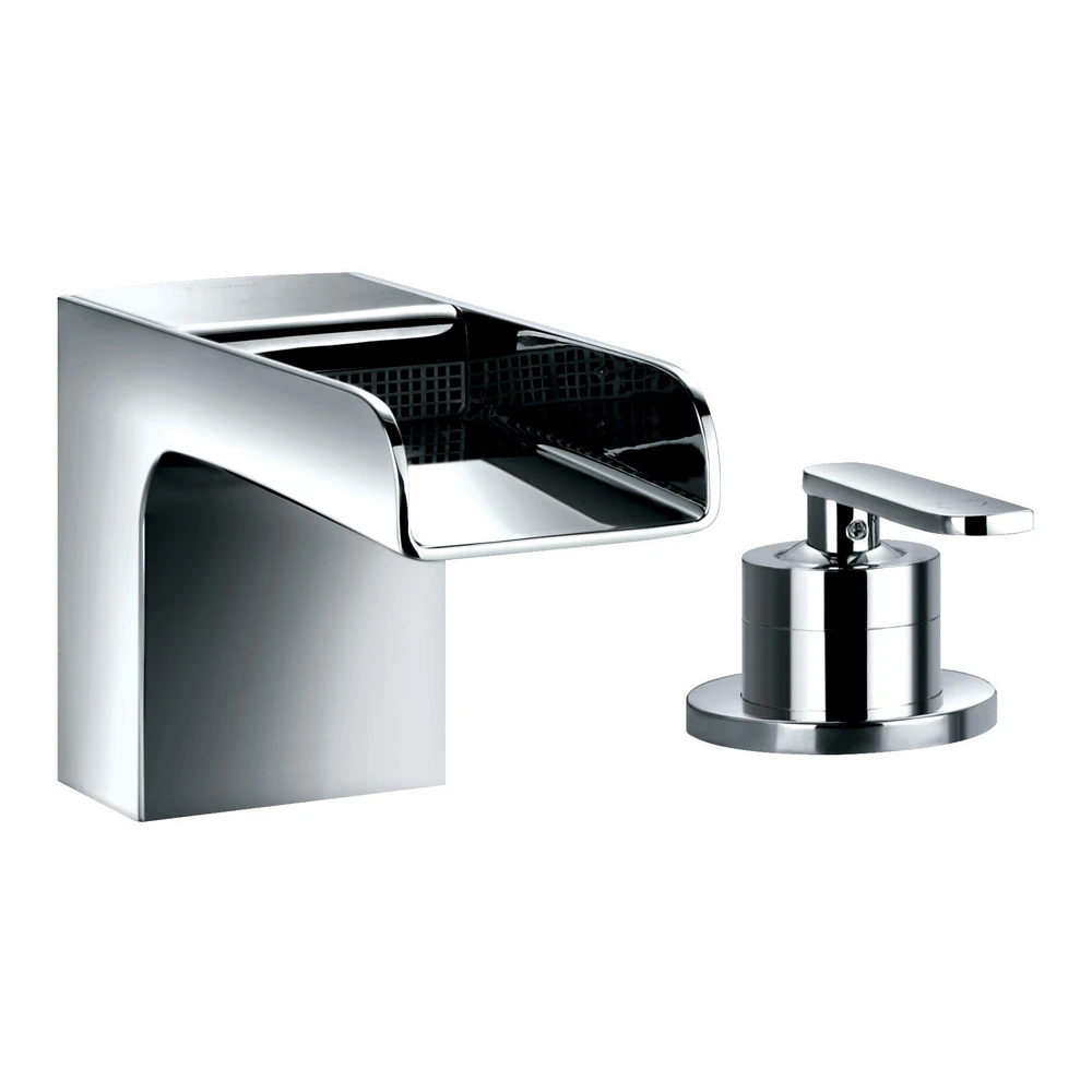Flova Cascade 2 Hole Waterfall Bath Mixer Tap 4 Flova Cascade 2 Hole Waterfall Bath Mixer Tap - Image 2