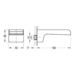 Flova Cascade Waterfall Bath Spout -Vado Sale Store flova cabspout tech