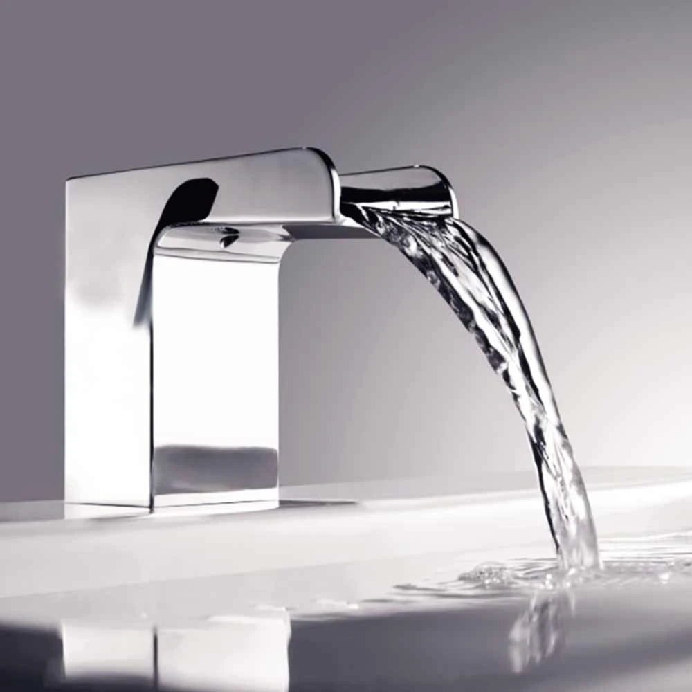 Flova Cascade 3 Hole Waterfall Bath Mixer Tap 3 Flova Cascade 3 Hole Waterfall Bath Mixer Tap