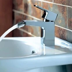 Flova Dekka Mono Bidet Mixer With Clicker Waste -Vado Sale Store flova dekka mono bidet mixer with clicker waste 2 debid