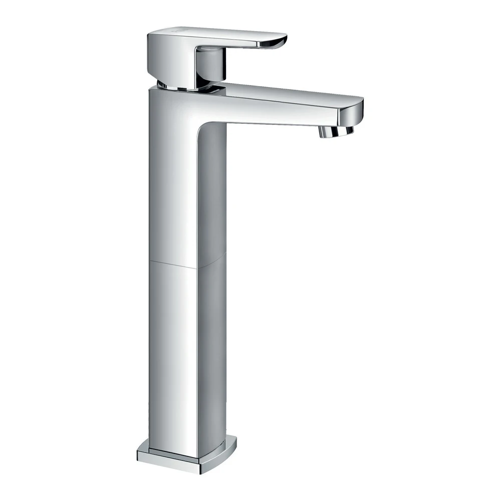 Flova Dekka Tall Mono Basin Mixer With Clicker Waste 3 Flova Dekka Tall Mono Basin Mixer With Clicker Waste