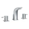 Flova Essence 3 Hole Basin Mixer With Clicker Waste -Vado Sale Store flova es3hbas