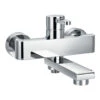 Flova Essence Wall Mounted Bath Shower Mixer With Diverter Spout -Vado Sale Store flova esbsmwm