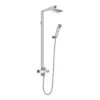 Flova Essence Manual Exposed Shower Column With Overhead Shower & Handset Kit -Vado Sale Store flova esmshvrr