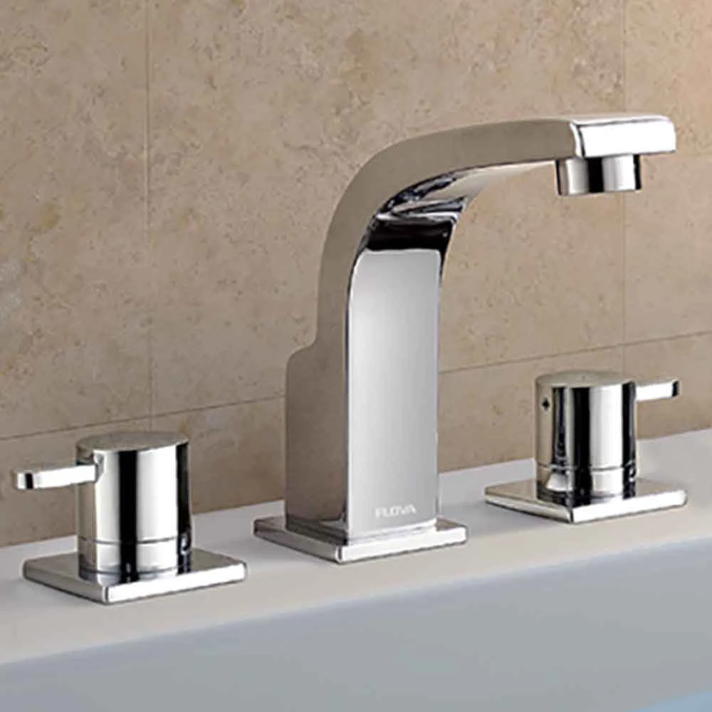 Flova Essence 5 Hole Deck Mounted Bath & Shower Mixer With Pull Out Handset 4 Flova Essence 5 Hole Deck Mounted Bath & Shower Mixer With Pull Out Handset - Image 2