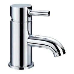 Flova Levo Small Mono Basin Mixer With Clicker Waste