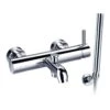 Flova Levo Wall Mounted Single Lever Bath Shower Mixer With Handset Kit 1 Flova Levo Wall Mounted Single Lever Bath Shower Mixer With Handset Kit -Vado Sale Store flova levo wall mounted single lever bath shower mixer with handset kit lvslbsm