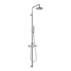Flova Levo Complete Thermostatic Shower Set With Overhead Shower, Handset Kit & Body Jets -Vado Sale Store flova lvsp
