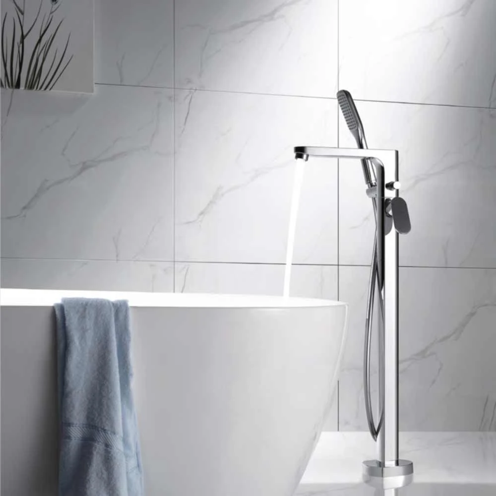 Flova Smart Floor Standing Bath Shower Mixer With Handset Kit 4 Flova Smart Floor Standing Bath Shower Mixer With Handset Kit - Image 2