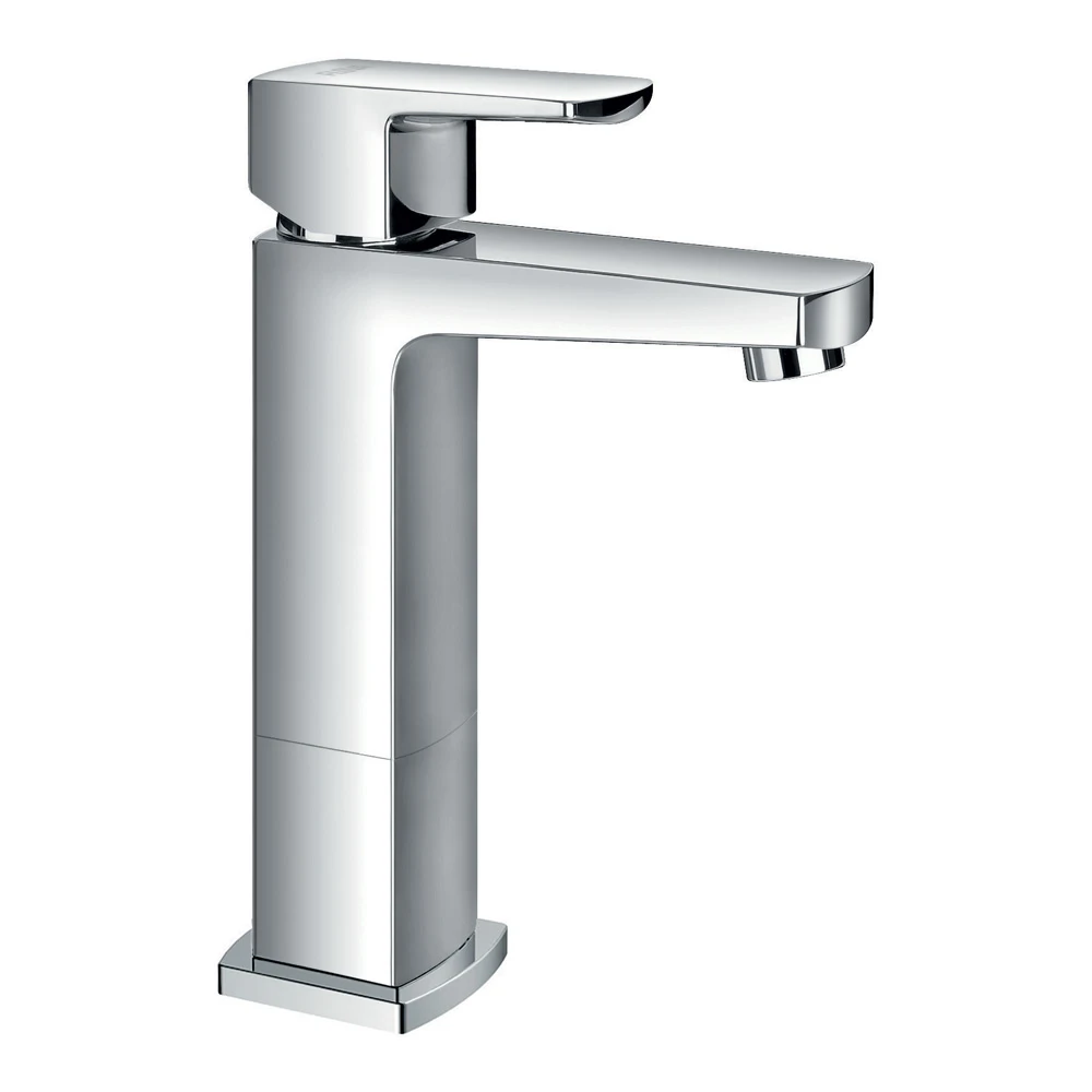 Flova Smart Mid Height Mono Basin Mixer With Clicker Waste 3 Flova Smart Mid Height Mono Basin Mixer With Clicker Waste
