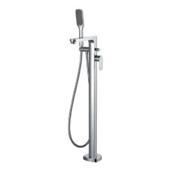 Flova Smart Floor Standing Bath Shower Mixer With Handset Kit
