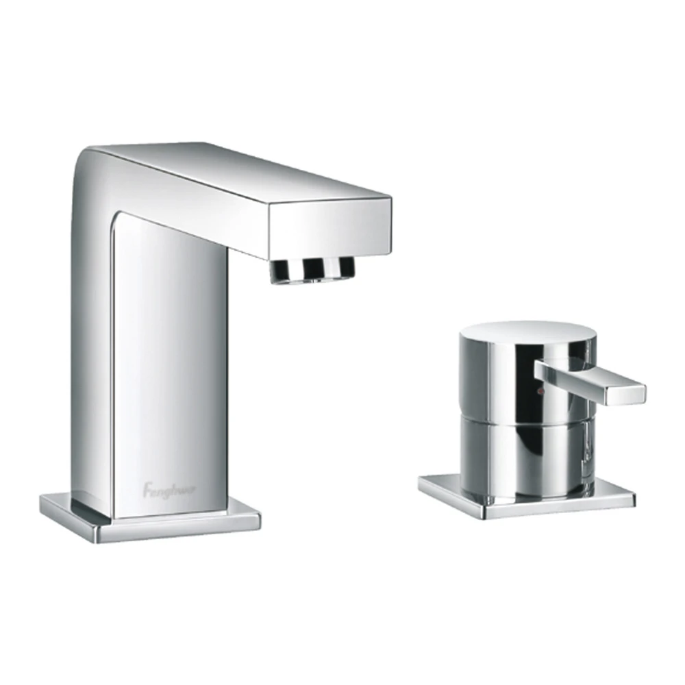 Flova STR8 2 Hole Deck Mounted Bath Mixer Tap 4 Flova STR8 2 Hole Deck Mounted Bath Mixer Tap - Image 2