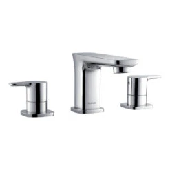 Flova Urban 3 Hole Deck Mounted Bath Filler Tap