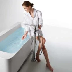 Flova Urban Floorstanding Bath Shower Mixer With Handset Kit -Vado Sale Store flova urban floorstanding bath shower mixer with handset kit hero2 urfmbsm