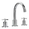 Flova XL Deck Mounted 3 Hole Bath Mixer Tap 1 Flova XL Deck Mounted 3 Hole Bath Mixer Tap -Vado Sale Store flova xl3hbf