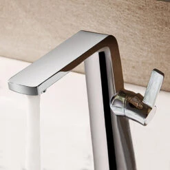 Flova Fusion Tall Mono Basin Mixer With Clicker Waste -Vado Sale Store fntbas flova fusion tall basin mixers lifestyle