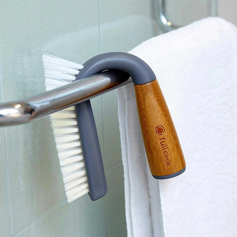 Full Circle Grunge Buster Grout & Tile Brush - Grey 6 Full Circle Grunge Buster Grout & Tile Brush - Grey - Image 4