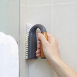 Full Circle Grunge Buster Grout & Tile Brush - Grey 14 Full Circle Grunge Buster Grout & Tile Brush - Grey -Vado Sale Store full circle grunge buster tile brush grey