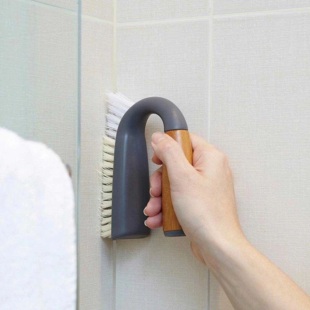 Full Circle Grunge Buster Grout & Tile Brush - Grey 8 Full Circle Grunge Buster Grout & Tile Brush - Grey - Image 6