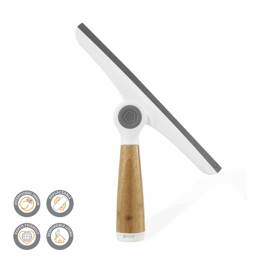 Full Circle Wipe Out Pivoting Squeegee - White 8 Full Circle Wipe Out Pivoting Squeegee - White - Image 6