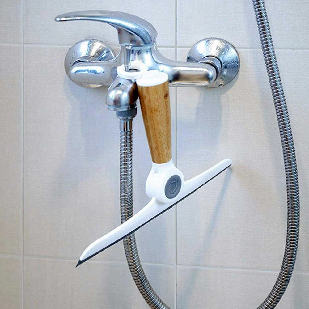 Full Circle Wipe Out Pivoting Squeegee - White 10 Full Circle Wipe Out Pivoting Squeegee - White - Image 8