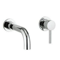 Proflow Fusion 2 Hole Wall Mounted Basin Tap