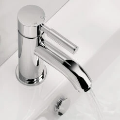 Proflow Fusion Mono Basin Mixer Tap With Clicker Waste