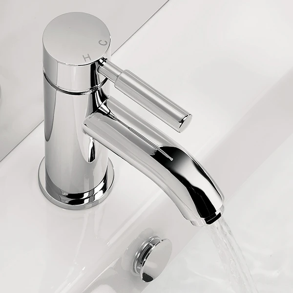 Proflow Fusion Mono Basin Mixer Tap With Clicker Waste 3 Proflow Fusion Mono Basin Mixer Tap With Clicker Waste