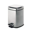 Gedy Square 5 Litre Pedal Bin - Polished Stainless Steel 2 Gedy Square 5 Litre Pedal Bin - Polished Stainless Steel -Vado Sale Store gedy square 5 litre pedal bin