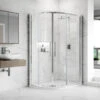 Harbour Alchemy 8mm Easy Clean Offset Quadrant Shower Enclosure - 1200 X 800mm 1 Harbour Alchemy 8mm Easy Clean Offset Quadrant Shower Enclosure - 1200 X 800mm -Vado Sale Store harbour alchemy 8mm offset quadrant shower enclosure lifestyle