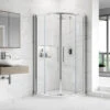 Harbour Alchemy 8mm Easy Clean Quadrant Shower Enclosure - 900mm 1 Harbour Alchemy 8mm Easy Clean Quadrant Shower Enclosure - 900mm -Vado Sale Store harbour alchemy 8mm quadrant shower enclosure lifestyle