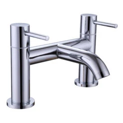 Harbour Clarity Chrome Deck Mounted Bath Filler