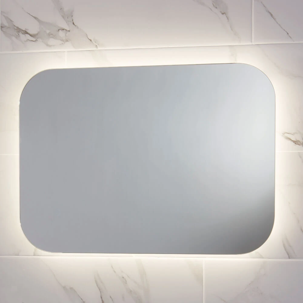 Harbour Clarity LED Bathroom Mirror With Demister Pad - 800 X 600mm 4 Harbour Clarity LED Bathroom Mirror With Demister Pad - 800 X 600mm - Image 2