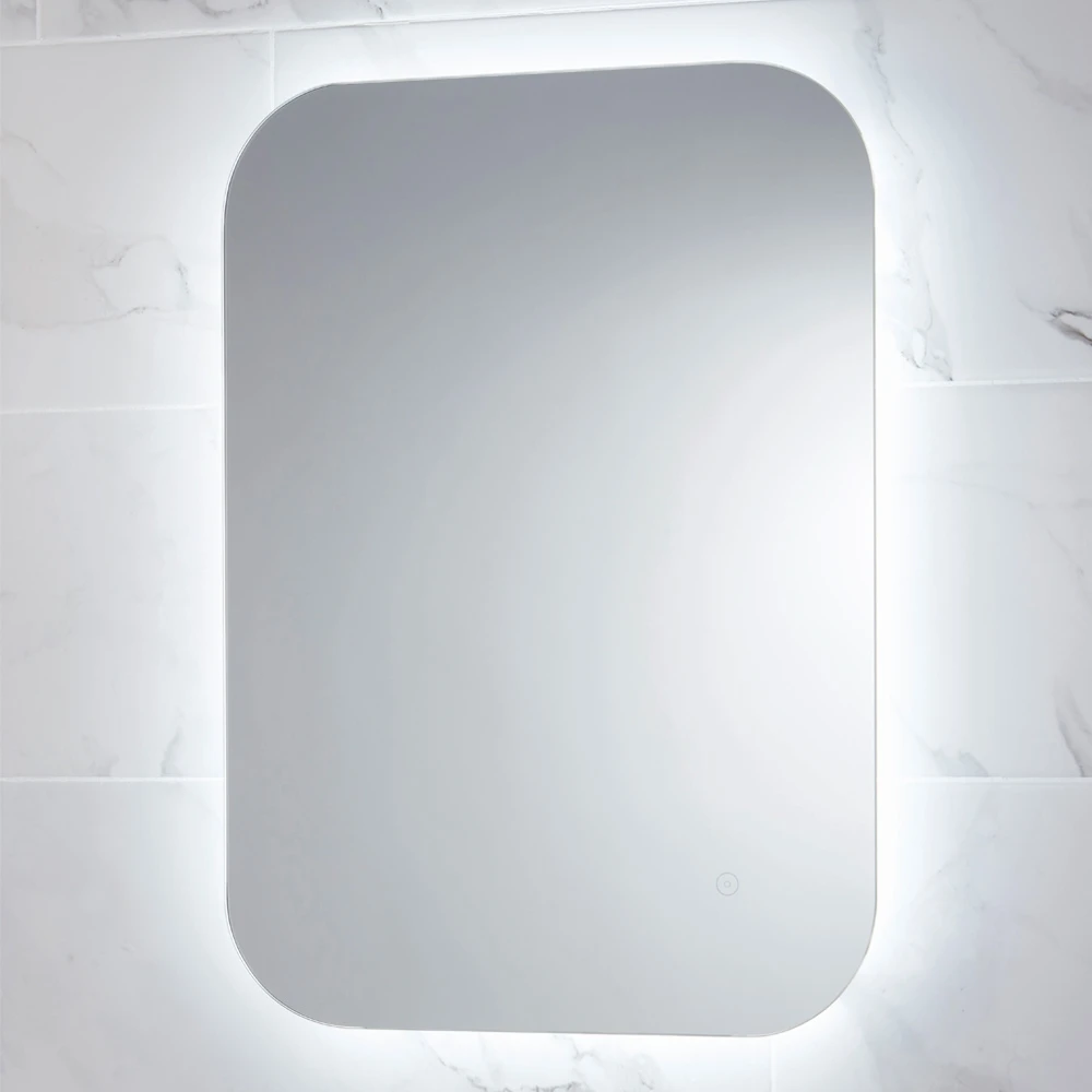 Harbour Clarity LED Bathroom Mirror With Demister Pad - 800 X 600mm 3 Harbour Clarity LED Bathroom Mirror With Demister Pad - 800 X 600mm
