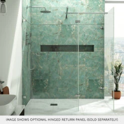 Harbour Frameless 10mm 2m Tall Easy Clean No-Profile Wetroom 2 Panels 700mm & 760mm -Vado Sale Store harbour frameless wet ret panel 800 angle 2 banner
