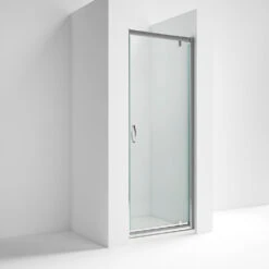 Harbour I5 5mm Pivot Shower Door 800mm & Side Panel 800mm 15 Harbour I5 5mm Pivot Shower Door 800mm & Side Panel 800mm -Vado Sale Store harbour i5 pivot shower door lifestyle