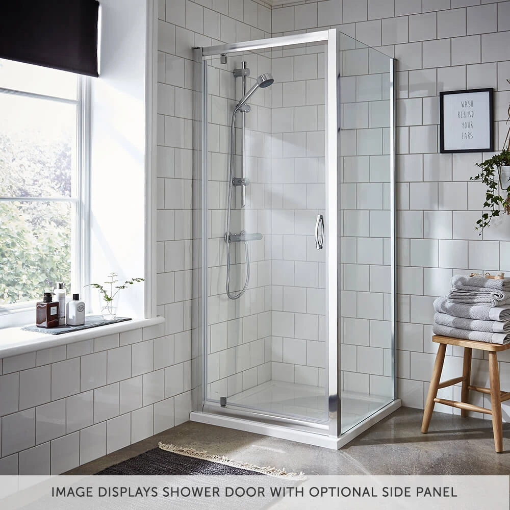 Harbour I5 5mm Pivot Shower Door 800mm & Side Panel 800mm 4 Harbour I5 5mm Pivot Shower Door 800mm & Side Panel 800mm - Image 2