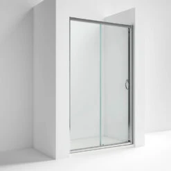 Harbour I5 5mm Sliding Shower Door - 1200mm -Vado Sale Store harbour i5 sliding shower door lifestyle 2