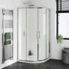 Harbour I6 1200 X 800mm Double Door Quadrant Shower Enclosure - 6mm Glass -Vado Sale Store harbour i6 2door easyclean 6mm quadrant shower enclosure lifestyle1